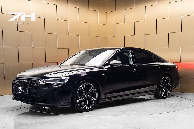 Svart Begagnad 2023 Audi A8 S-Line Sedan | 849 900 kr - Bild 1/4
