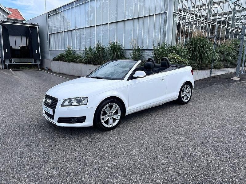 Vit Begagnad 2009 Audi A3 Cabriolet Comfort Cab | 59 900 kr (Marknadspris) - Bild 1/4