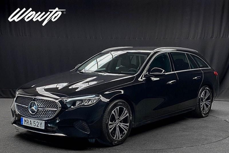 Svart Begagnad 2024 Mercedes E220 Avantgarde Kombi | 519 800 kr (Marknadspris) - Bild 1/3