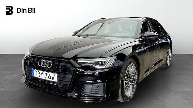 Brilliantsvart Begagnad 2021 Audi A6 S-Line Kombi | 449 000 kr (Marknadspris) - Bild 1/4