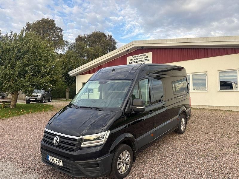 Svart Begagnad 2020 VW Crafter Van | 359 000 kr (Lite dyr) - Bild 1/4
