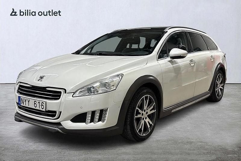 Vit Begagnad 2013 Peugeot 508 RXH Allure Kombi | 80 000 kr - Bild 1/4