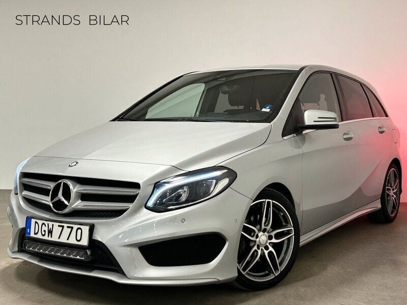 Silver Begagnad 2017 Mercedes B200 AMG Minibuss | 179 000 kr (Bra pris) - Bild 1/4