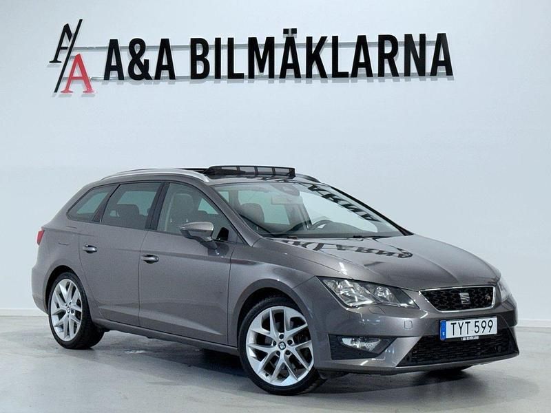 Mörkgrå Begagnad 2014 Seat Leon ST FR Kombi | 129 900 kr (Lite dyr) - Bild 1/4