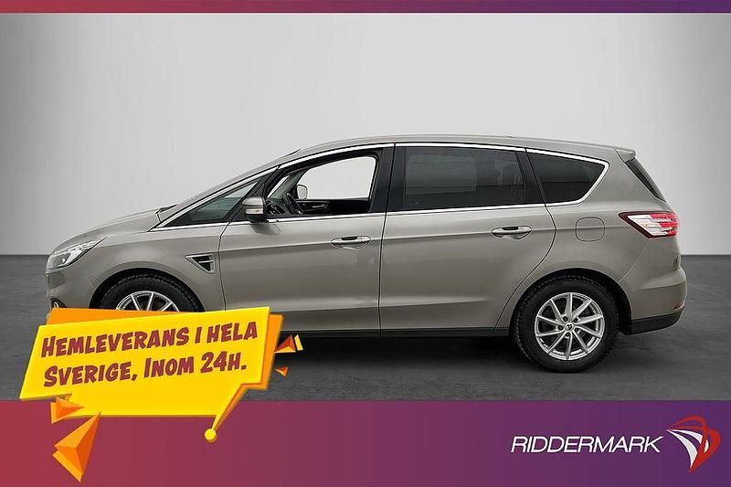 Grå Begagnad 2016 Ford S-MAX S Minibuss | 159 800 kr (Lite dyr) - Bild 1/3