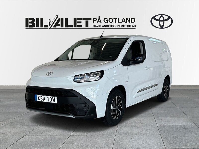 Vit Ny 2024 Toyota Proace City Van | 499 000 kr - Bild 1/4