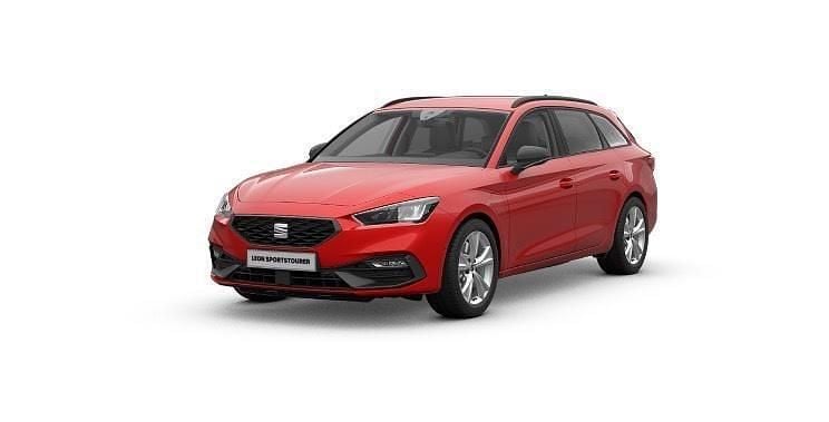 Röd Begagnad 2021 Seat Leon ST FR Kombi | 255 000 kr (Marknadspris) - Bild 1/4