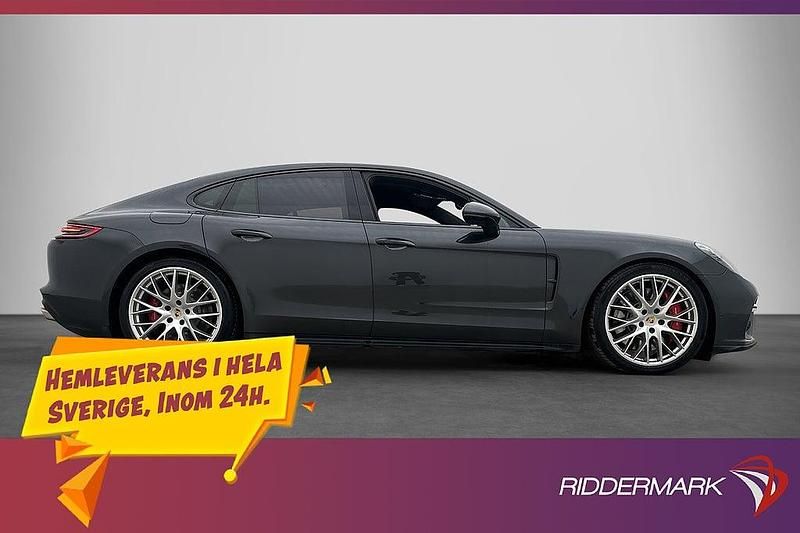 Begagnad Porsche Panamera Turbo 551 HK (405 kW) 2017 Mgrå Sedan