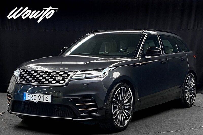 Grå Begagnad 2018 Land Rover Range Rover Velar R-Dynamic SUV | 419 800 kr - Bild 1/3