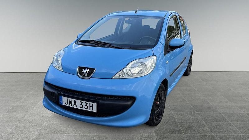 Blå Begagnad 2008 Peugeot 107 Halvkombi | 15 000 kr (Dyr) - Bild 1/4