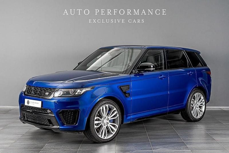Begagnad 2016 Land Rover Range Rover Sport SVR SUV | 479 900 kr (Marknadspris) - Bild 1/4