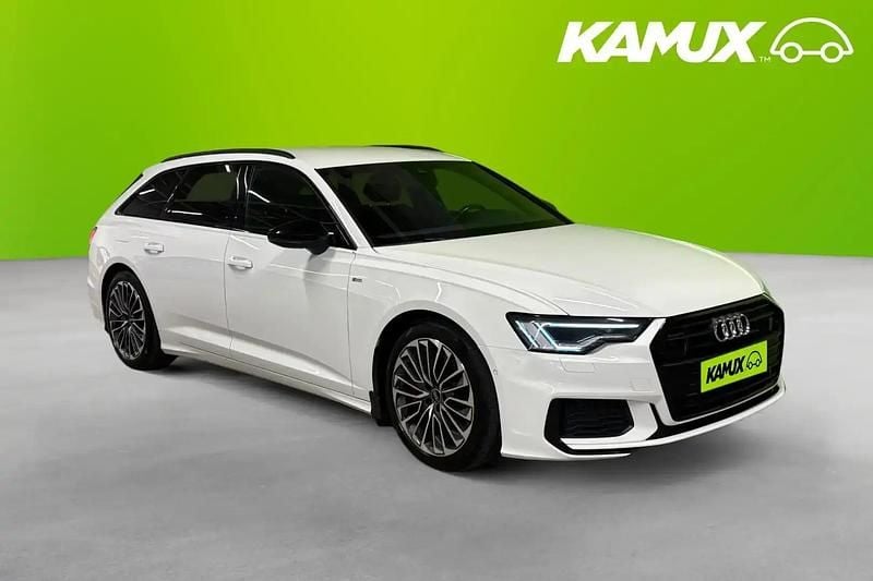 Vit Begagnad 2021 Audi A6 S-Line Kombi | 378 700 kr (Bra pris) - Bild 1/4