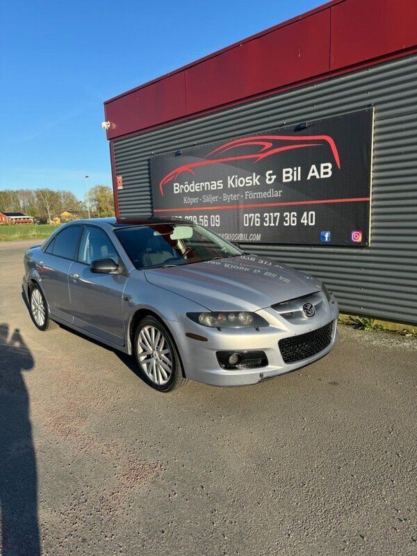 Grå Begagnad 2005 Mazda 6 Sedan | 89 990 kr - Bild 1/4