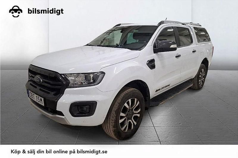 Vit Begagnad 2022 Ford Ranger Wildtrack Pickup | 364 900 kr (Lite dyr) - Bild 1/3