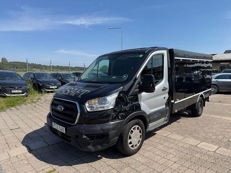 Svart Begagnad 2020 Ford Transit Van | 99 900 kr - Bild 1/4