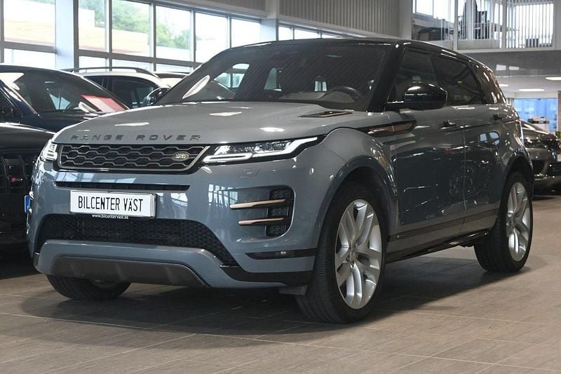 Grå Begagnad 2019 Land Rover Range Rover evoque First Edition SUV | 349 000 kr (Dyr) - Bild 1/4