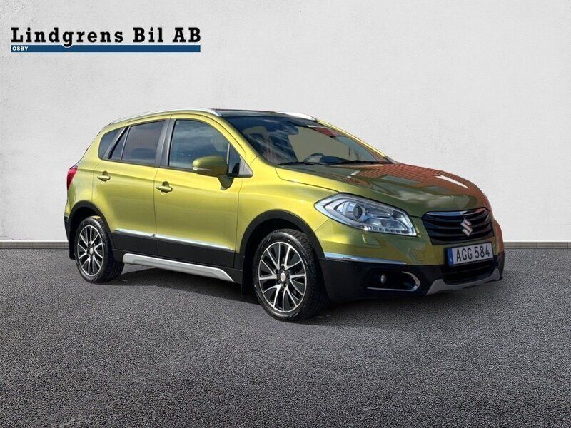 Grön Begagnad 2014 Suzuki SX4 S-Cross Exclusive SUV | 109 900 kr (Bra pris) - Bild 1/4