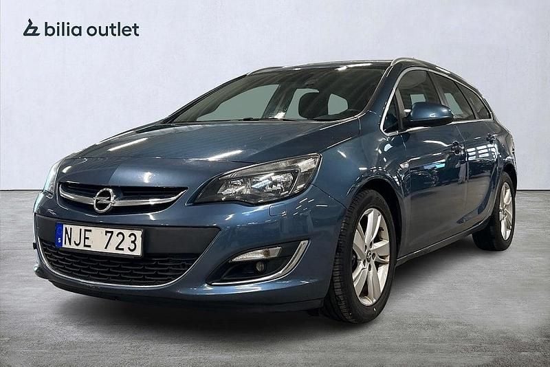 Begagnad Opel Astra Sport 110 HK (80 kW) 2013 Blå Kombi