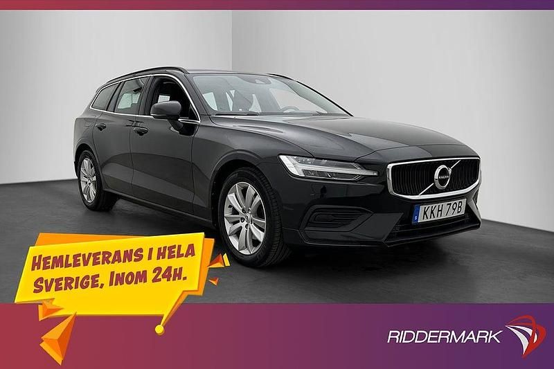 Svart Begagnad 2021 Volvo V60 Momentum Kombi | 279 900 kr (Marknadspris) - Bild 1/3