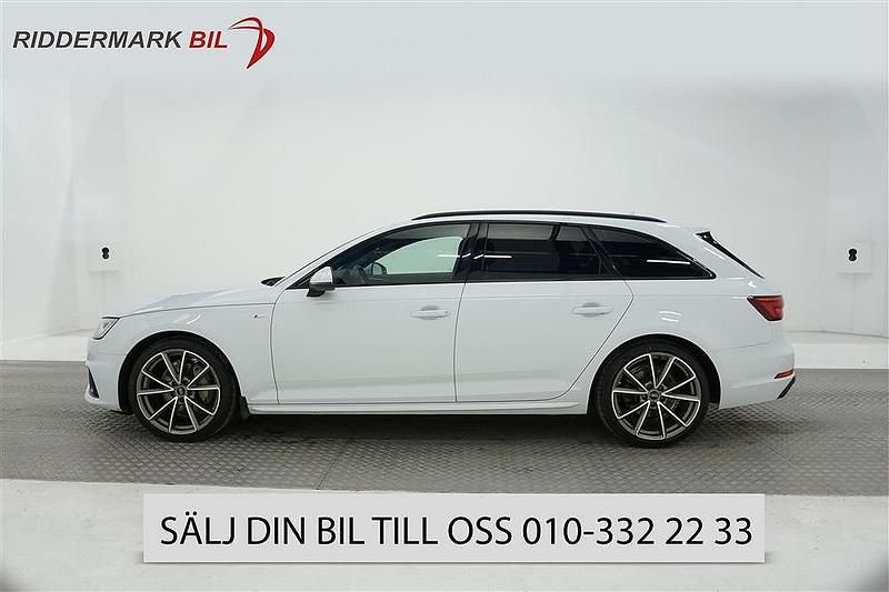 Vit Begagnad 2018 Audi A4 S-Line Kombi | 334 800 kr - Bild 1/2