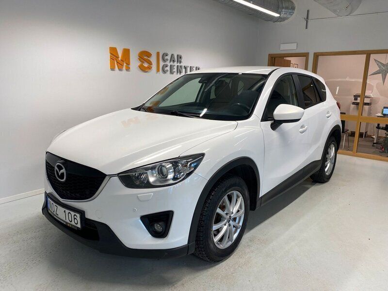 Vit Begagnad 2013 Mazda CX-5 SUV | 99 800 kr (Marknadspris) - Bild 1/4