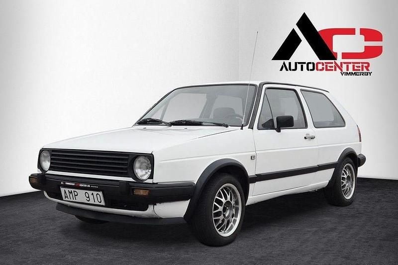 Vit Begagnad 1985 VW Golf II Halvkombi | 38 961 kr - Bild 1/4