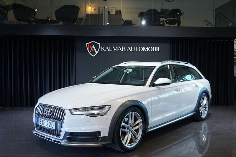 Vit Begagnad 2017 Audi A6 Allroad Kombi | 199 000 kr (Marknadspris) - Bild 1/4