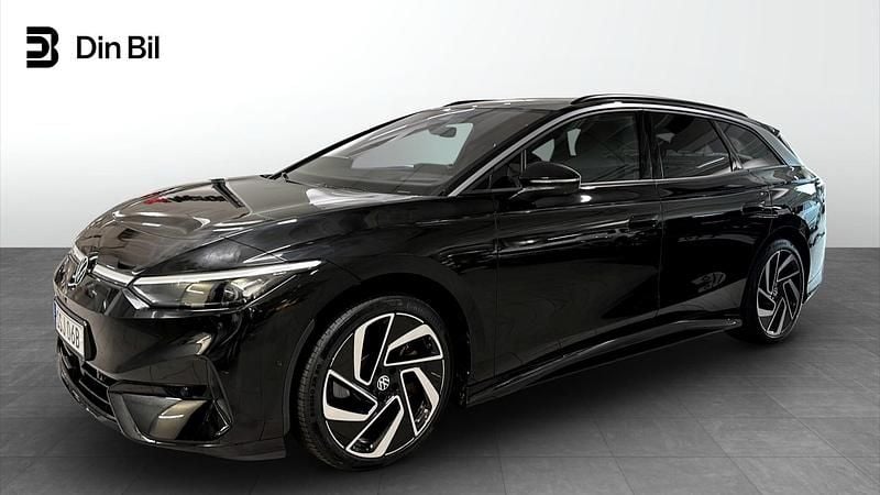 Svart Begagnad 2024 VW ID.7 Pro Sedan | 599 900 kr (Dyr) - Bild 1/4