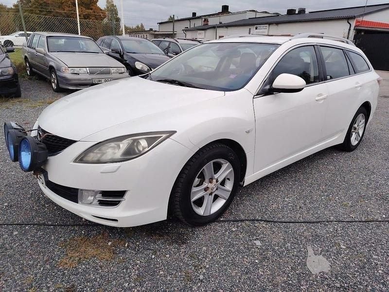 Begagnad Mazda 6 140 HK (102 kW) 2008 Vit Kombi