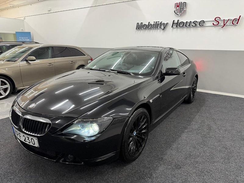 Svart Begagnad 2006 BMW 630 Sportkupé | 89 900 kr - Bild 1/4