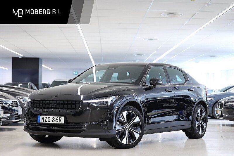 Svart Begagnad 2022 Polestar 2 Pilot Sedan | 364 900 kr (Marknadspris) - Bild 1/3