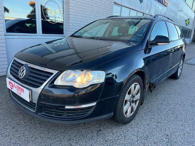 Svart Begagnad 2006 VW Passat Sportline Kombi | 5 999 kr (Superpris) - Bild 1/4