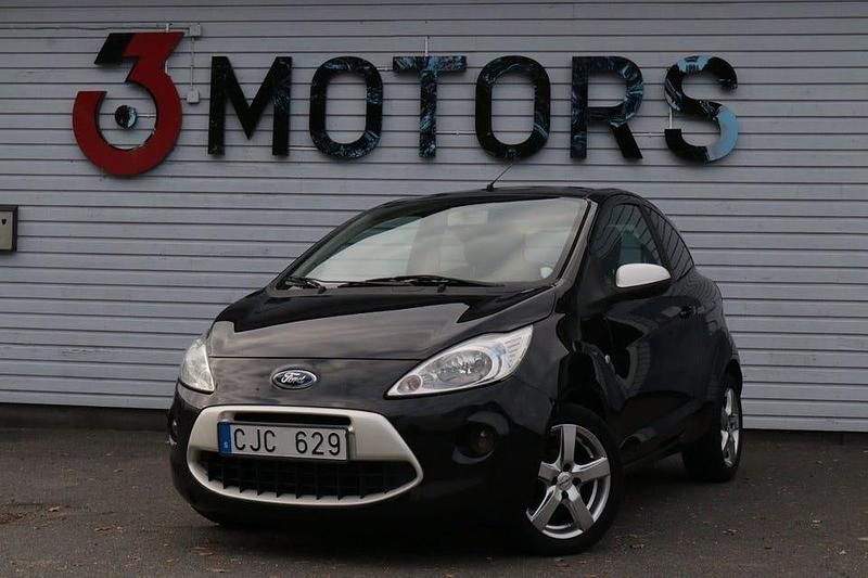 Svart Begagnad 2010 Ford Ka Titanium Halvkombi | 39 900 kr (Marknadspris) - Bild 1/4
