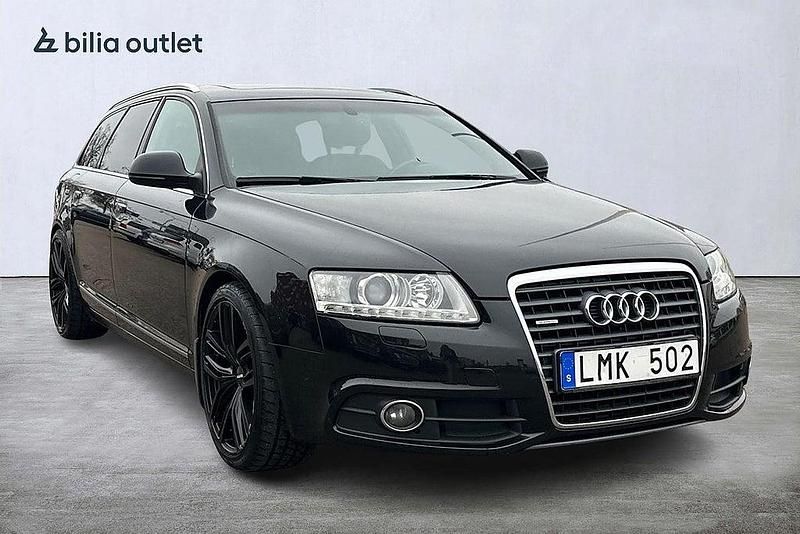 Begagnad Audi A6 2010 Svart Kombi