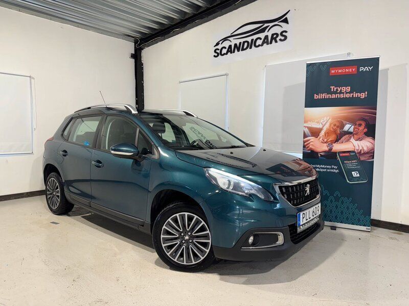 Blå Begagnad 2017 Peugeot 2008 SUV | 99 900 kr (Marknadspris) - Bild 1/4