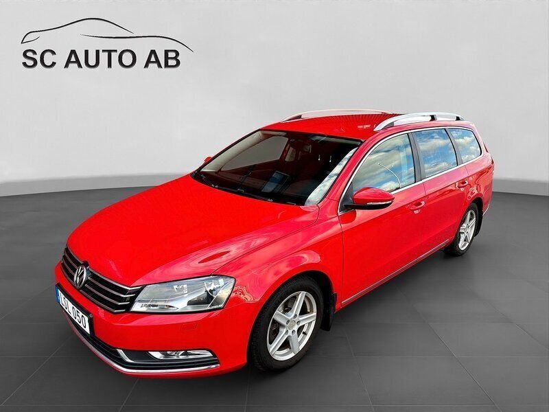 Röd Begagnad 2014 VW Passat Kombi | 79 900 kr (Bra pris) - Bild 1/4