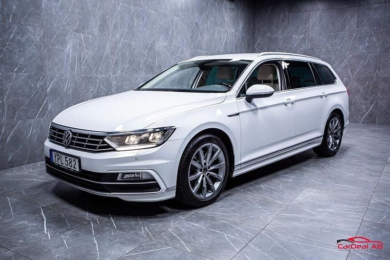 Begagnad VW Passat GTS 240 HK (176 kW) 2017 Vit Kombi