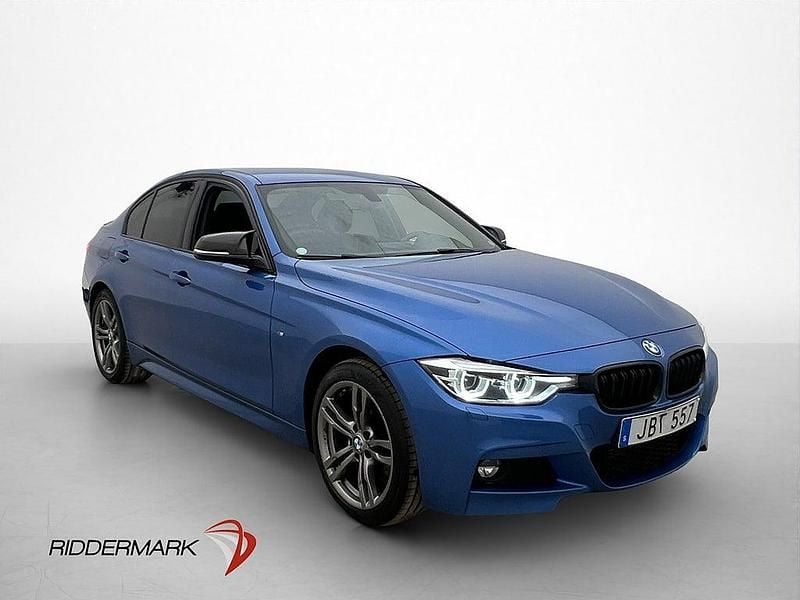 Begagnad BMW 320 M Sport 190 HK (139 kW) 2016 Blå Sedan