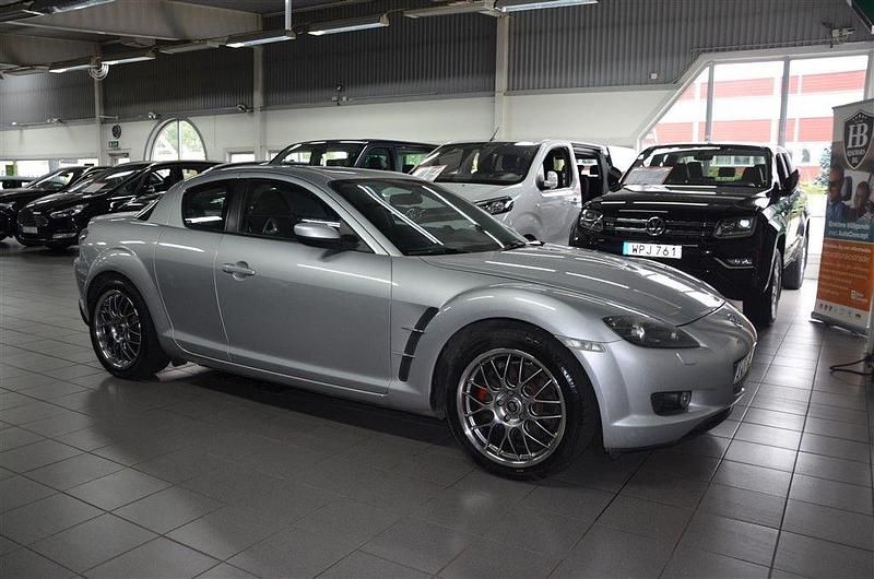 Silver Begagnad 2004 Mazda RX8 Halvkombi | 89 900 kr - Bild 1/4