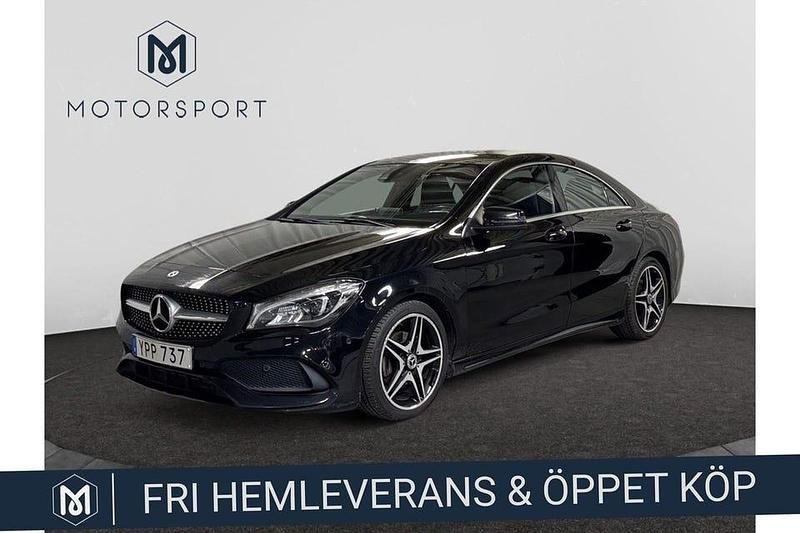 Svart Begagnad 2018 Mercedes CLA180 AMG Sedan | 219 900 kr (Marknadspris) - Bild 1/3
