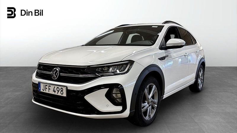 Vit (pure white) Begagnad 2022 VW Taigo R-line SUV | 259 900 kr (Marknadspris) - Bild 1/2