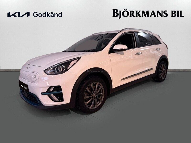 Vit (clear white) Begagnad 2021 Kia e-Niro Advance SUV | 259 900 kr (Bra pris) - Bild 1/4