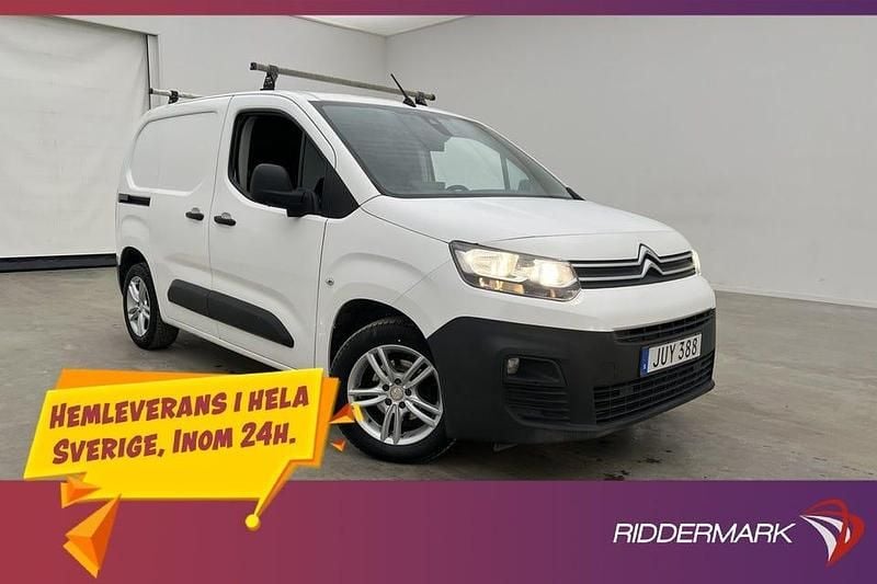 Begagnad Citroën Berlingo 102 HK (75 kW) 2018 Vit Minibuss
