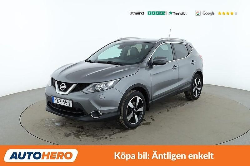 Grå Begagnad 2017 Nissan Qashqai 360º SUV | 145 000 kr (Marknadspris) - Bild 1/4