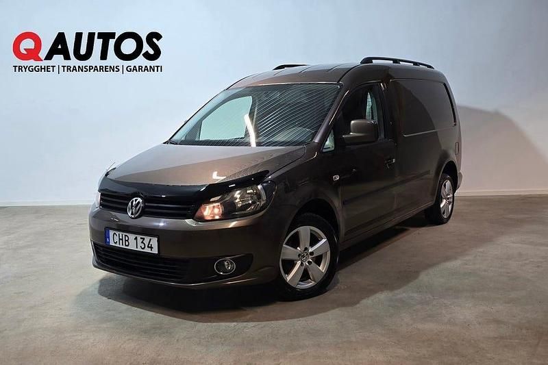 Ljusbrun (brun) Begagnad 2011 VW Caddy Maxi Minibuss | 74 600 kr (Marknadspris) - Bild 1/3