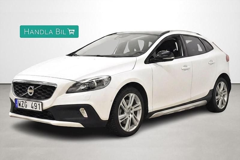 Vit Begagnad 2014 Volvo V40 CC Kombi | 189 900 kr - Bild 1/4
