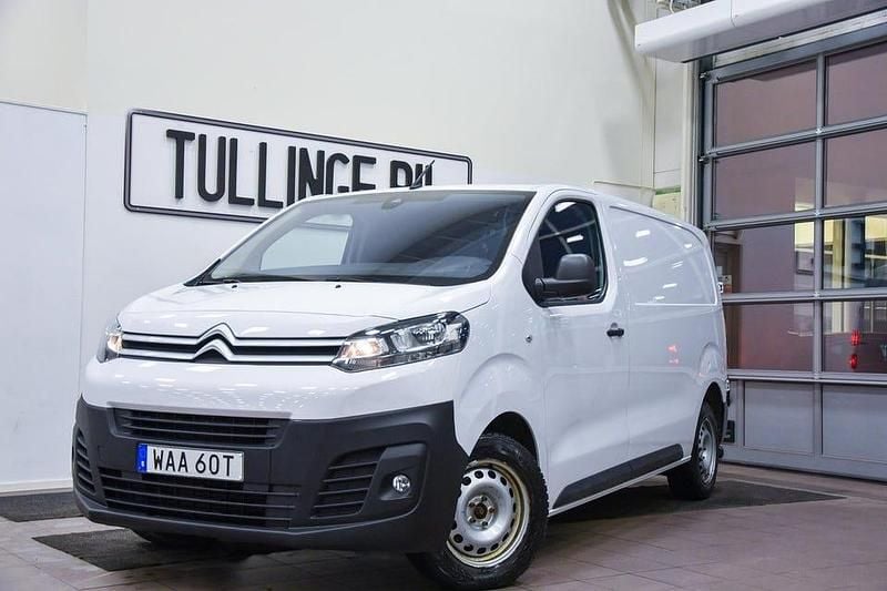 Vit Begagnad 2022 Citroën Jumpy Van | 284 900 kr (Marknadspris) - Bild 1/4
