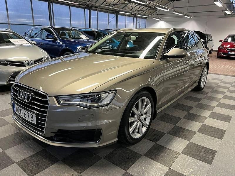 Begagnad Audi A6 Sport 190 HK (139 kW) 2016 Ljusbrun Kombi