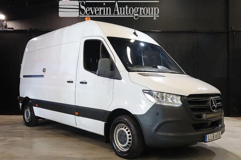Vit Begagnad 2019 Mercedes Sprinter Van | 219 000 kr (Lite dyr) - Bild 1/4