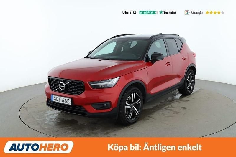 Röd Begagnad 2018 Volvo XC40 R-Design SUV | 349 000 kr (Marknadspris) - Bild 1/4